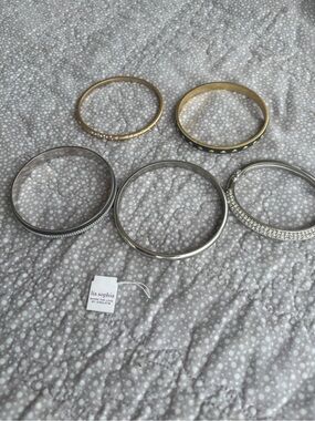 Lia Sophia Mixed Metal Gold and Silver Bracelet